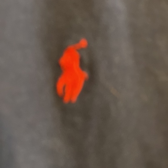 Polo By Ralph Lauren Boy’s Long Sleeve Hooded Shirt Size 7-EUC - Picture 2 of 4